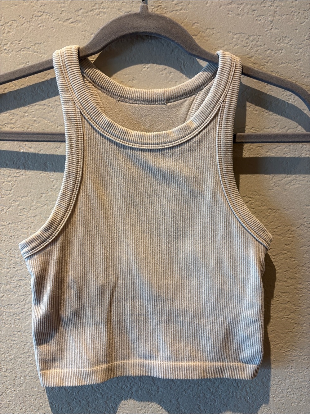 BuffBunny | Ribbed Cropped Tank Top